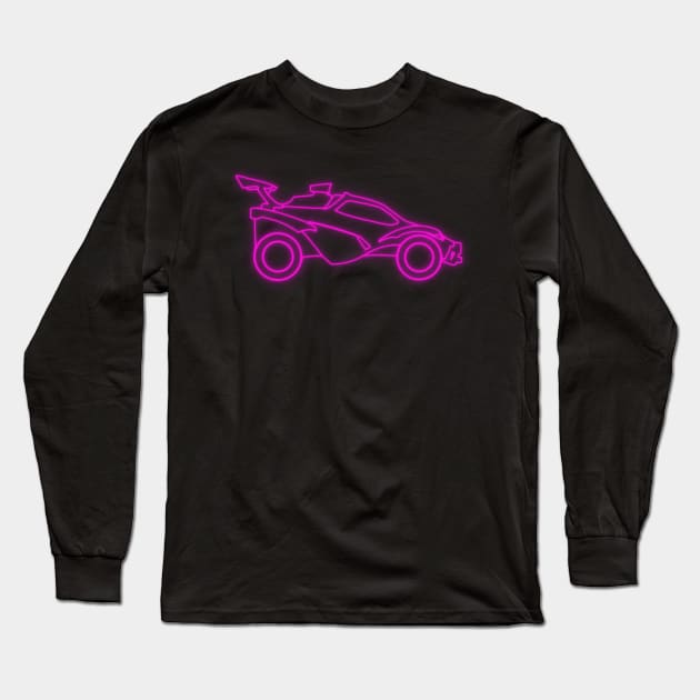 Octane Neon (Must buy in black to enhance the effect) | Rocket League Long Sleeve T-Shirt by rishibeliya